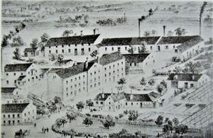 Tuchfabrik Kronaus Weitzer - 1870