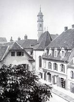 Bürgerspitalkirche von Osten - 1938