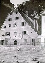 Beim Bau der Kai-Anlage - um 1900 (Sammlung Laukhardt)
