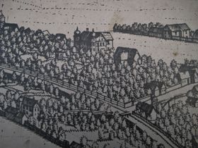 Ansicht von Osten - Andreas Trost 1706