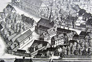 Bürgerspital auf der Trost'schen Ansicht - 1704