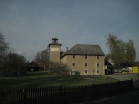 Mühlengebäude und Silo - Laukhardt 2010